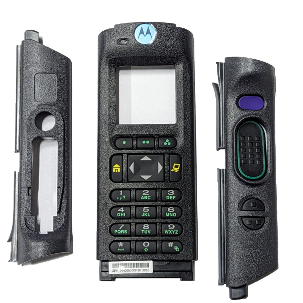 Motorola APX8000 Housing Parts NHN7024 Full Keypad Dual Display Front Cover Direct from Factory for Public Safety Radio Maintenance