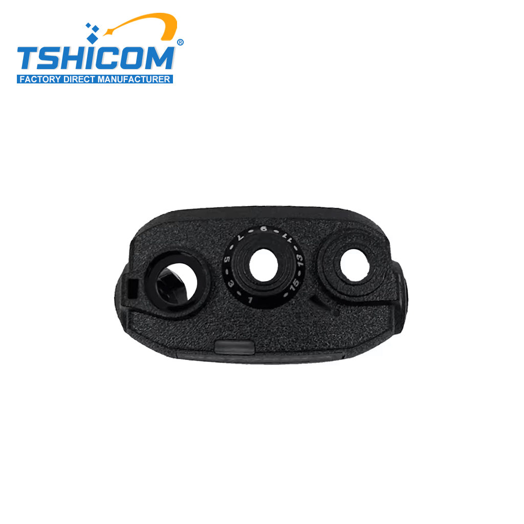 Piezas de la carcasa Motorola APX8000 NHN7024, teclado completo, pantalla doble, cubierta frontal directamente de fábrica para mantenimiento de radios de seguridad pública