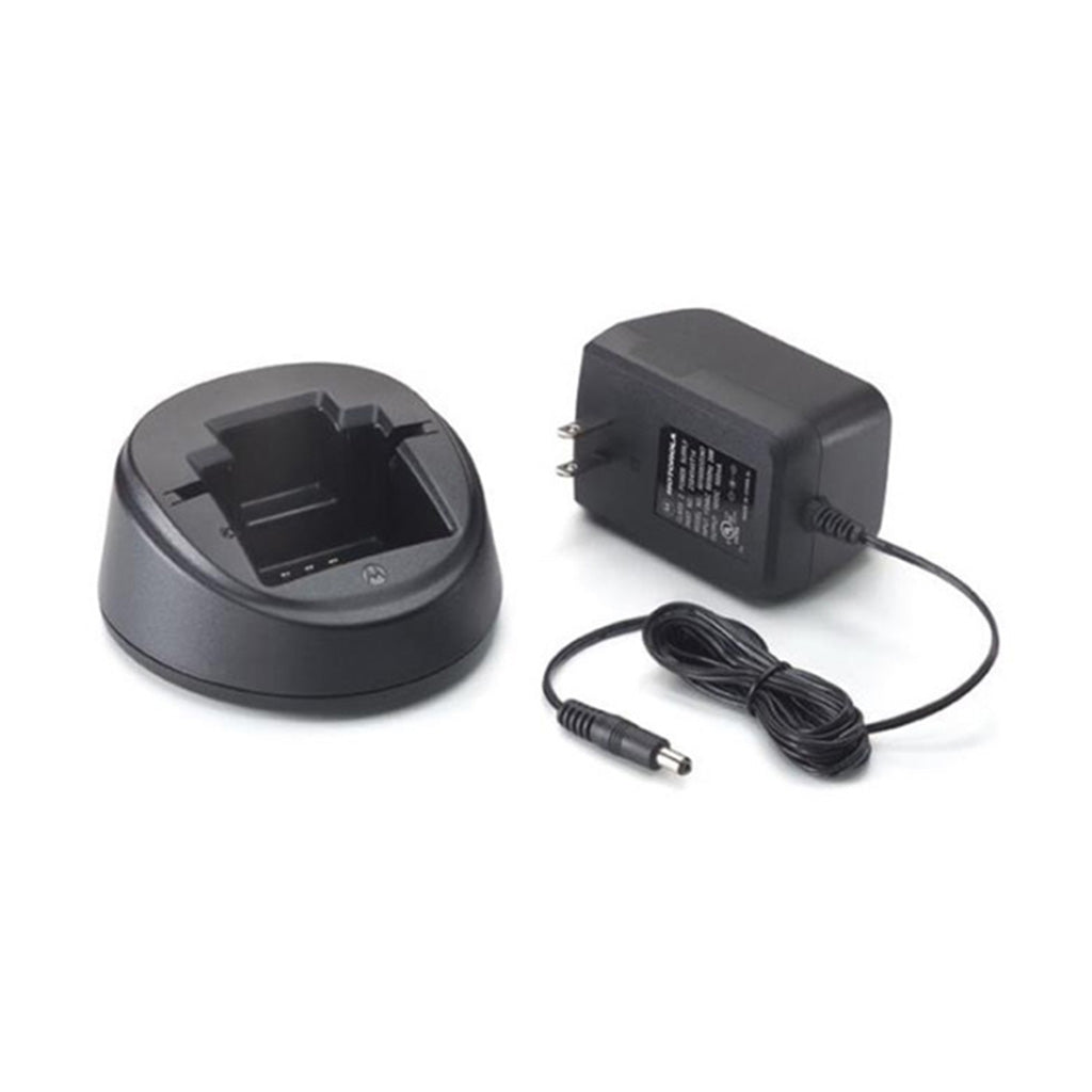 Cargadores de radio Motorola CP200, base de cargador de escritorio PMLN5193, suministro del fabricante para soluciones de energía de walkie-talkie comerciales profesionales