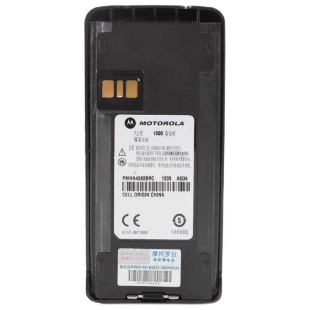 Batería para radio Motorola CP200 PMNN4082, paquete de batería recargable de alta resistencia para radio profesional bidireccional