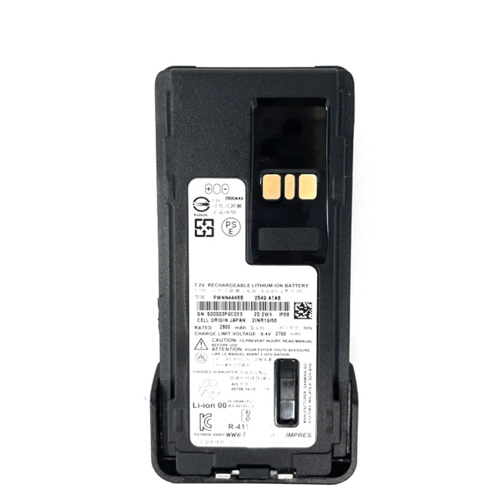 Radio numérique bidirectionnelle portable Motorola APX 6000 pour la communication des forces de l'ordre et de la sécurité publique