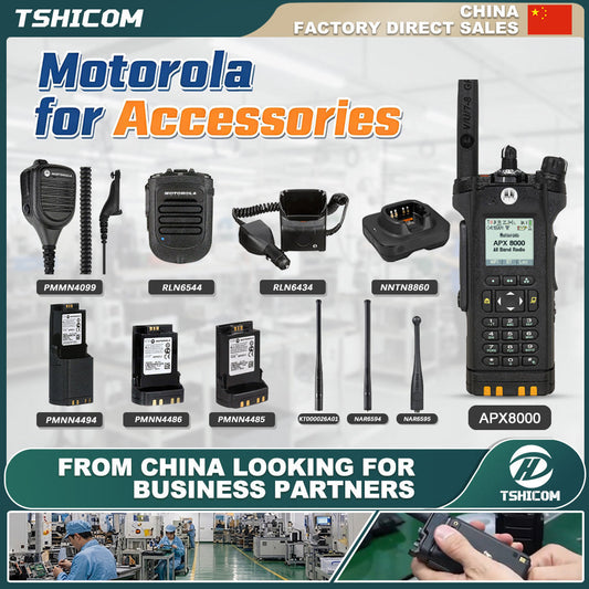 APX8000 Compatible Radio Accessories Supply Strategy for Global Wholesale Partners