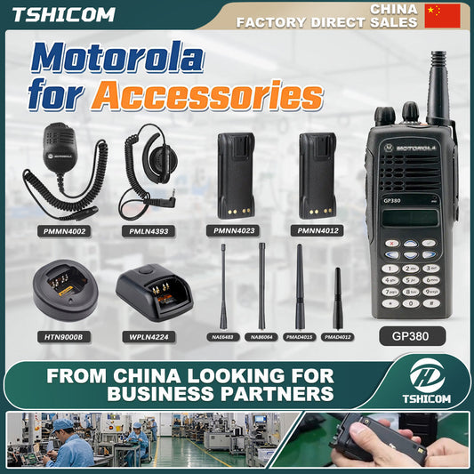 GP380 Two-Way Radio Accessories: A B2B Sourcing Overview