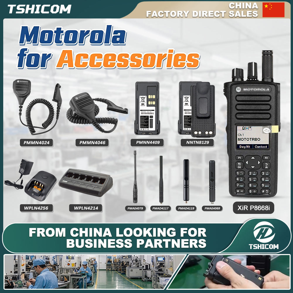 Wholesale Radio Accessories for XiR P8668i: A Model-Based B2B Purchasing Reference