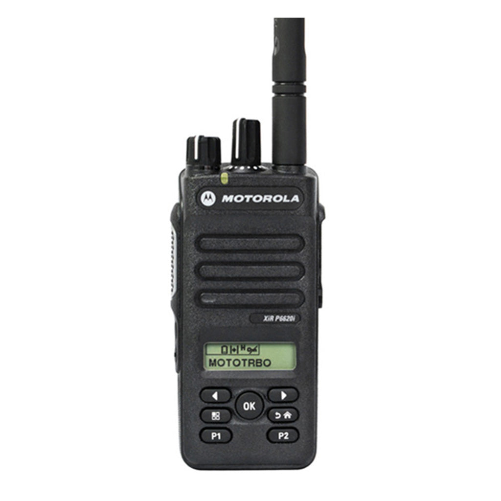 Motorola XiR-P6620i Digital Two-Way Radio for Professional Industrial, Security and Enterprise Communication Systems