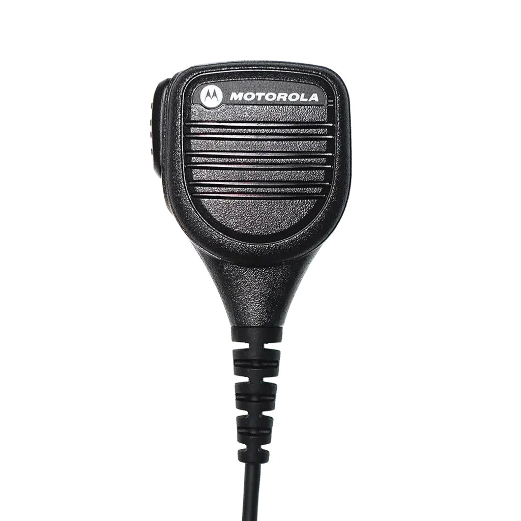 Micrófono de hombro Motorola APX8000 PMMN4084 con cancelación de ruido omnidireccional para radio bidireccional
