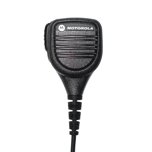 Micrófono de hombro Motorola APX8000 PMMN4084 con cancelación de ruido omnidireccional para radio bidireccional