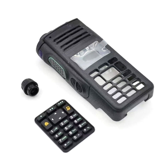 Carcasa Frontal de Repuesto al por Mayor de Fábrica con Teclado y Perilla para Radio Portátil de Dos Vías Motorola APX2000