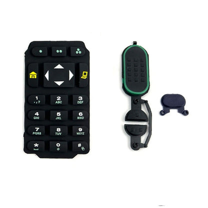 Piezas de la carcasa Motorola APX8000 NHN7024, teclado completo, pantalla doble, cubierta frontal directamente de fábrica para mantenimiento de radios de seguridad pública