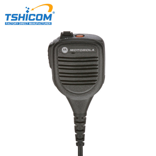 Micrófono de hombro Motorola APX2000 con altavoz remoto PMMN4099 Impres con cancelación de ruido Suministro directo de fábrica para fuerzas del orden y seguridad pública críticas