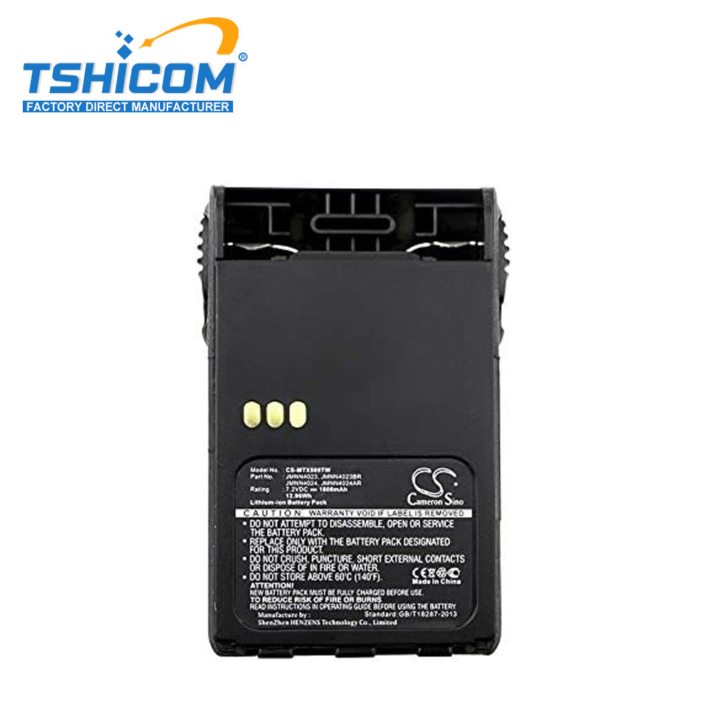 Compatible With Motorola GP340 PMNN4023 Radio Battery