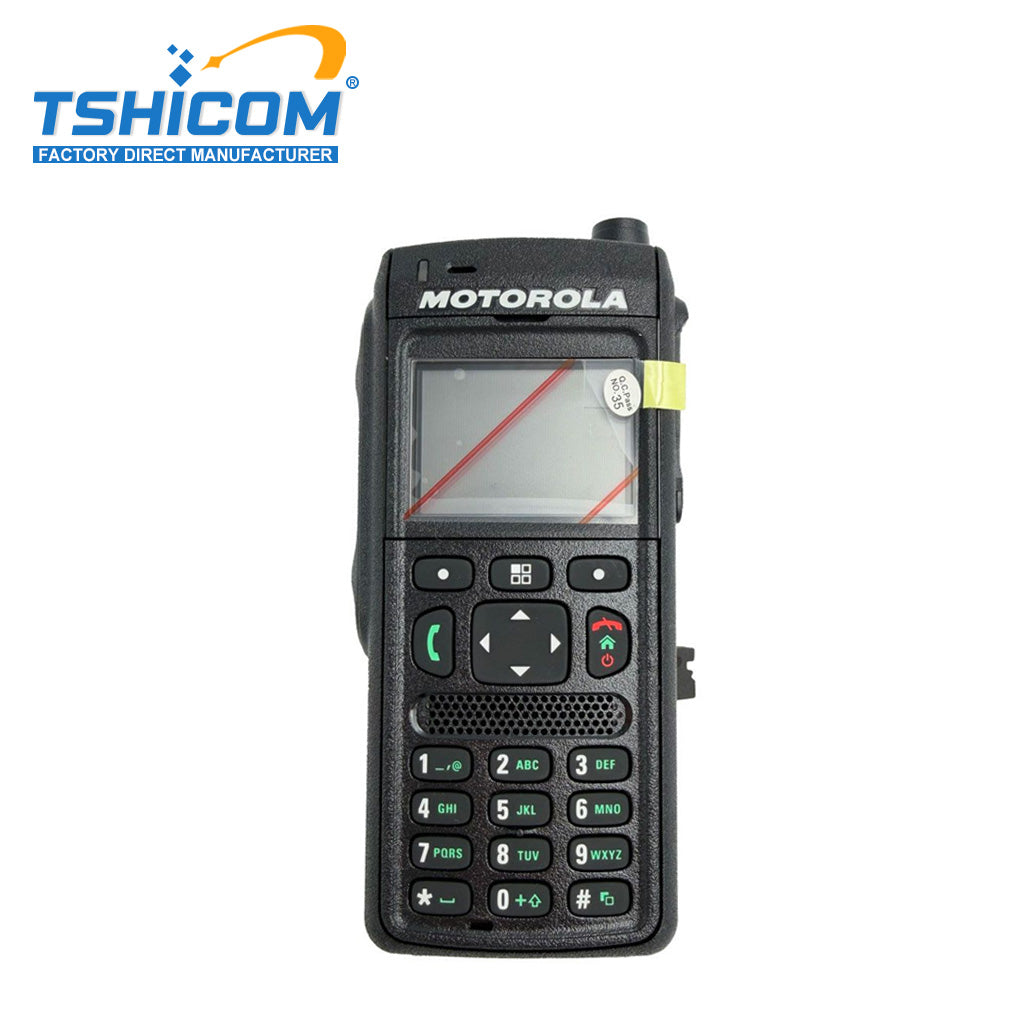 Motorola CP040 Piezas de carcasa PMLN4553 Kit de carcasa de reparación completo con cubierta antipolvo