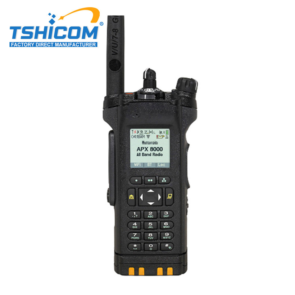Radio numérique bidirectionnelle portable Motorola APX 6000 pour la communication des forces de l'ordre et de la sécurité publique