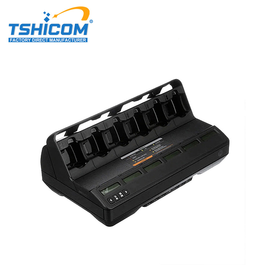 Cargador de radio Motorola APX 8000 PMPN8844 para sistema de carga de equipos de comunicación profesional de seguridad pública y misión crítica