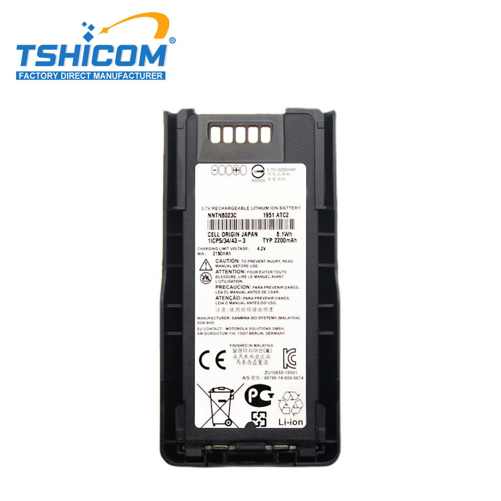 Batería para radio Motorola CP200 PMNN4082, paquete de batería recargable de alta resistencia para radio profesional bidireccional