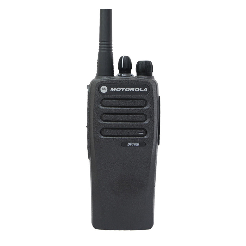 Motorola DP1400 Digital Portable Two-Way Radio for Construction, Security and Industrial Communication Systems