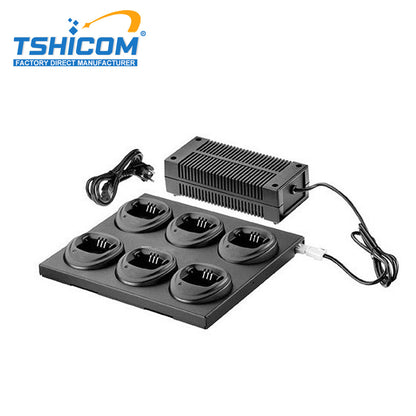 Cargadores de radio Motorola CP200 WPLN4161, base de escritorio Tri-Chem, suministro directo del fabricante para comunicación de seguridad empresarial