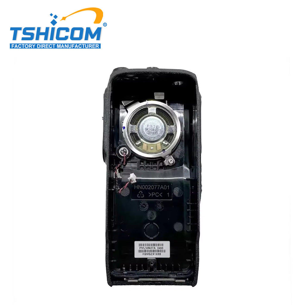 Piezas de la carcasa Motorola APX8000 NHN7024, teclado completo, pantalla doble, cubierta frontal directamente de fábrica para mantenimiento de radios de seguridad pública