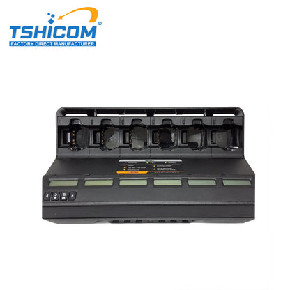 Cargador de radio Motorola APX 8000 PMPN8844 para sistema de carga de equipos de comunicación profesional de seguridad pública y misión crítica