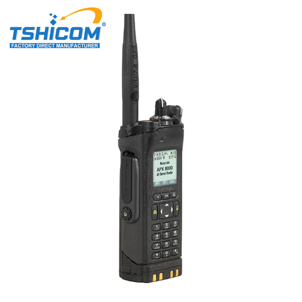 Radio numérique bidirectionnelle portable Motorola APX 6000 pour la communication des forces de l'ordre et de la sécurité publique