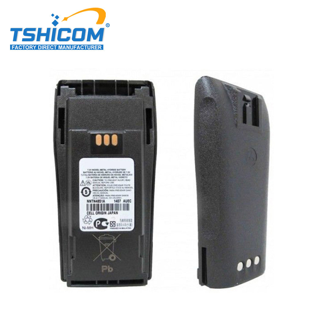 Batería de radio Motorola CP040 NNTN4851 Paquete de iones de litio recargable de alta capacidad