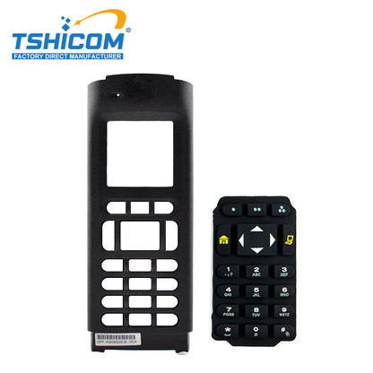 Piezas de la carcasa Motorola APX8000 NHN7024, teclado completo, pantalla doble, cubierta frontal directamente de fábrica para mantenimiento de radios de seguridad pública