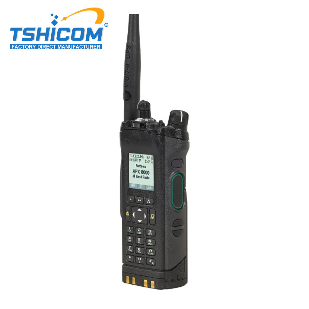 Radio numérique bidirectionnelle portable Motorola APX 6000 pour la communication des forces de l'ordre et de la sécurité publique