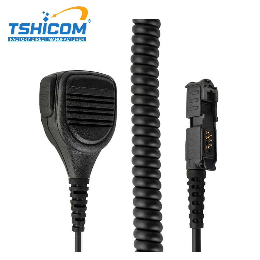 Micrófono de hombro compacto Motorola CP040 HMN9030 con conector para auriculares