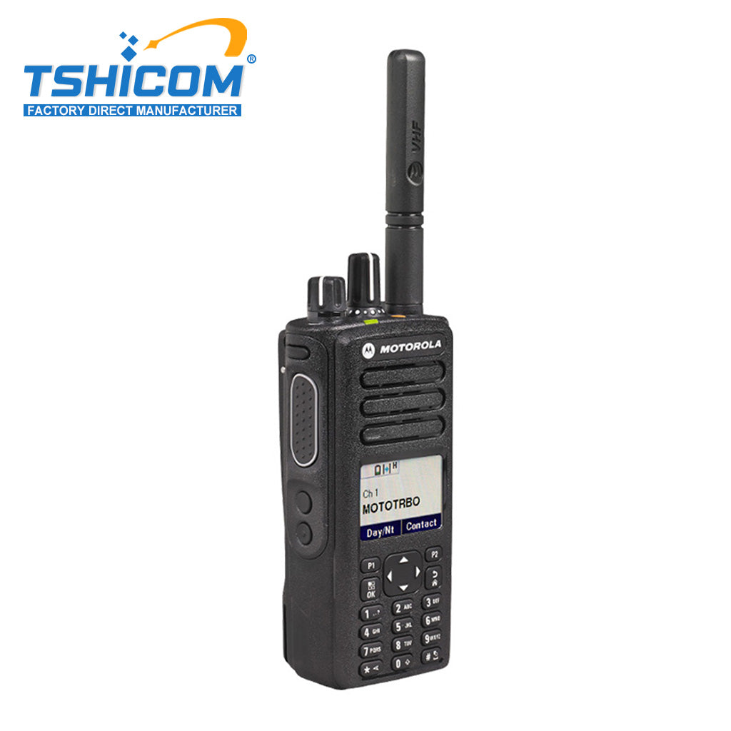 Radio digital bidireccional Motorola DP4801E con pantalla y teclado