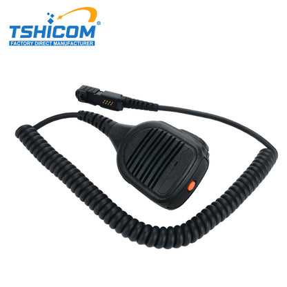 Micrófono de hombro compacto Motorola CP040 HMN9030 con conector para auriculares