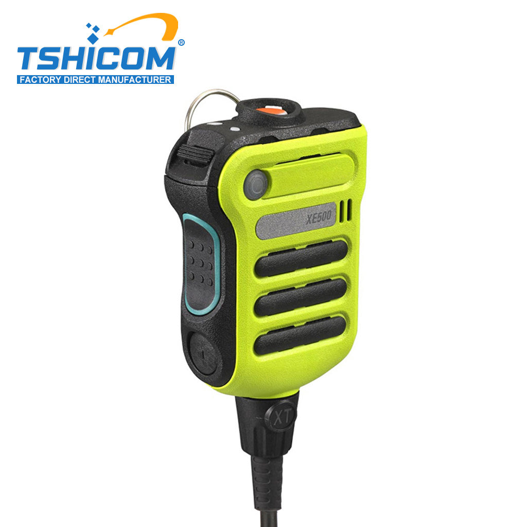 Micrófono de solapa para hombro de alta temperatura Motorola APX8000 PMMN4106 PMMN4107 XE500