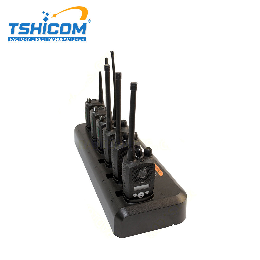 Cargadores de radio Motorola DEP550E Estación de carga multiunidad WPLN4232 Suministro directo del fabricante para fuerzas de seguridad y despliegue de equipos grandes