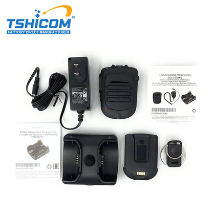 Micrófono de hombro Motorola APX2000 con altavoz remoto RLN6544 de alta resistencia, suministro directo del fabricante para respuesta táctica de emergencia y operaciones de seguridad