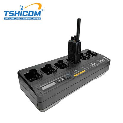 Cargadores de radio Motorola DGP8550Ex PMPN4284 Base cargadora intrínsecamente segura ATEX Suministro de fabricante para entornos peligrosos y operaciones de petróleo y gas