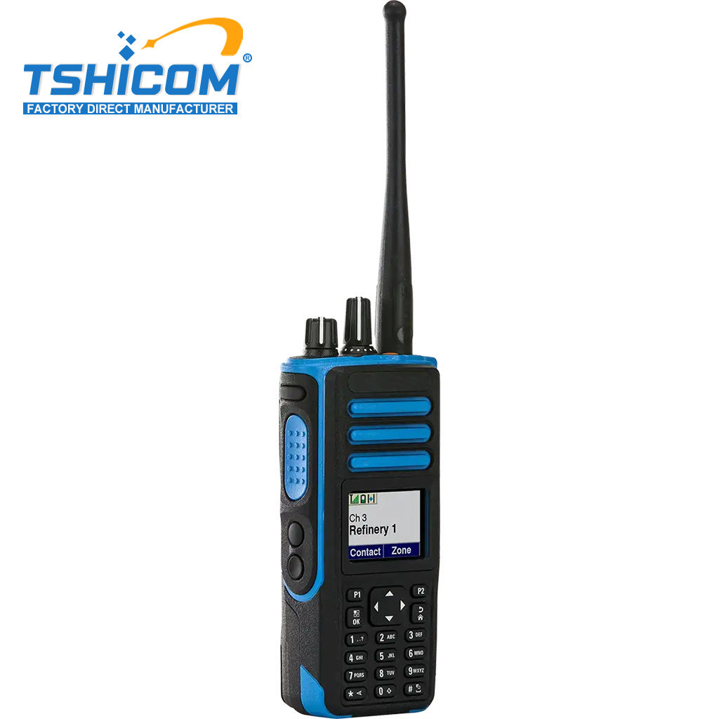 Radio digital bidireccional intrínsecamente segura Motorola DP4801EX con pantalla