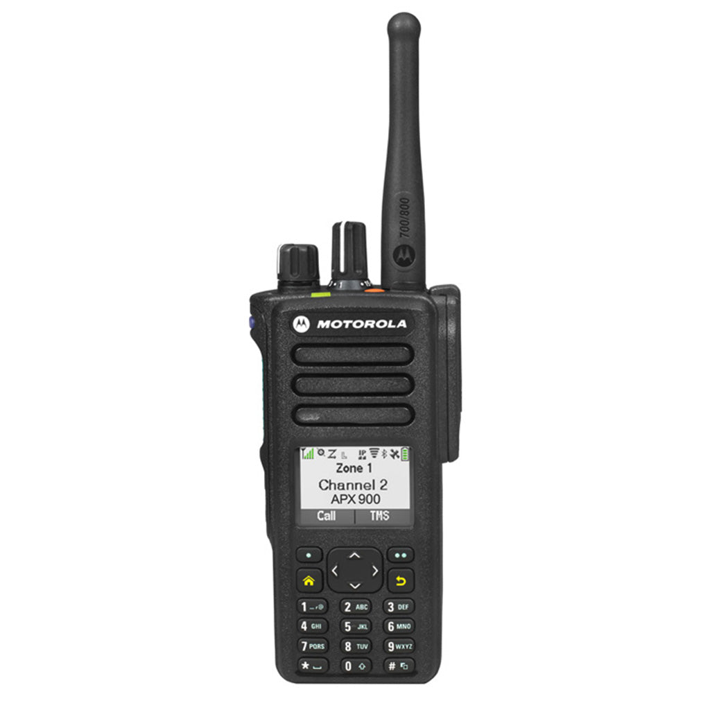Radio numérique bidirectionnelle portable Motorola APX 6000 pour la communication des forces de l'ordre et de la sécurité publique