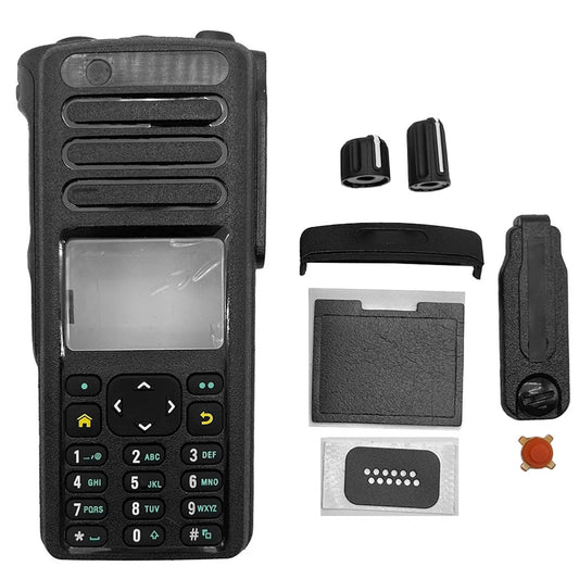 Piezas de repuesto de carcasa directamente de fábrica, carcasa de reparación zhutu, compatible con la radio portátil Motorola APX900 para comunicación de primera respuesta