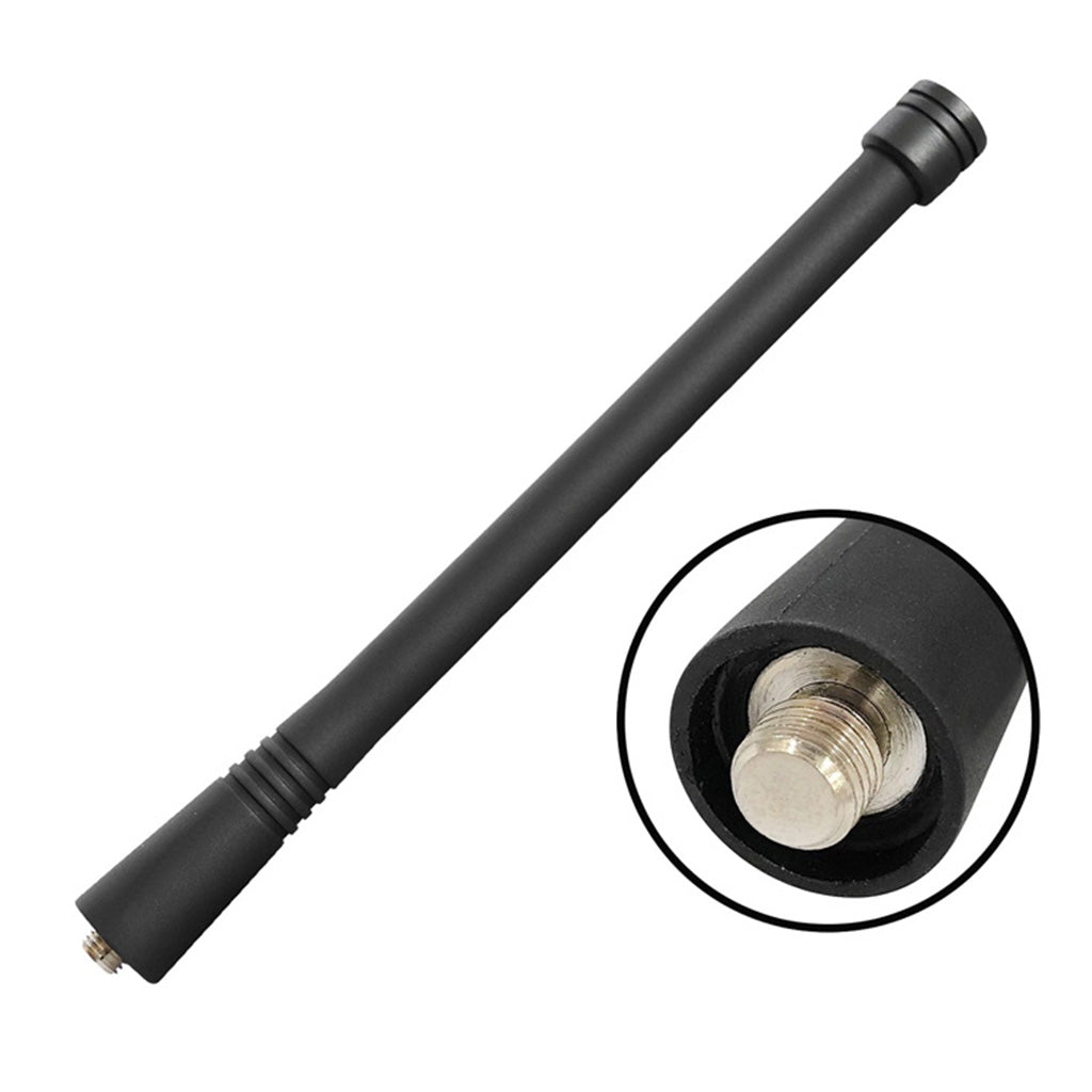 Antena de radio Motorola CP040 NAD6502 VHF helicoidal flexible de goma