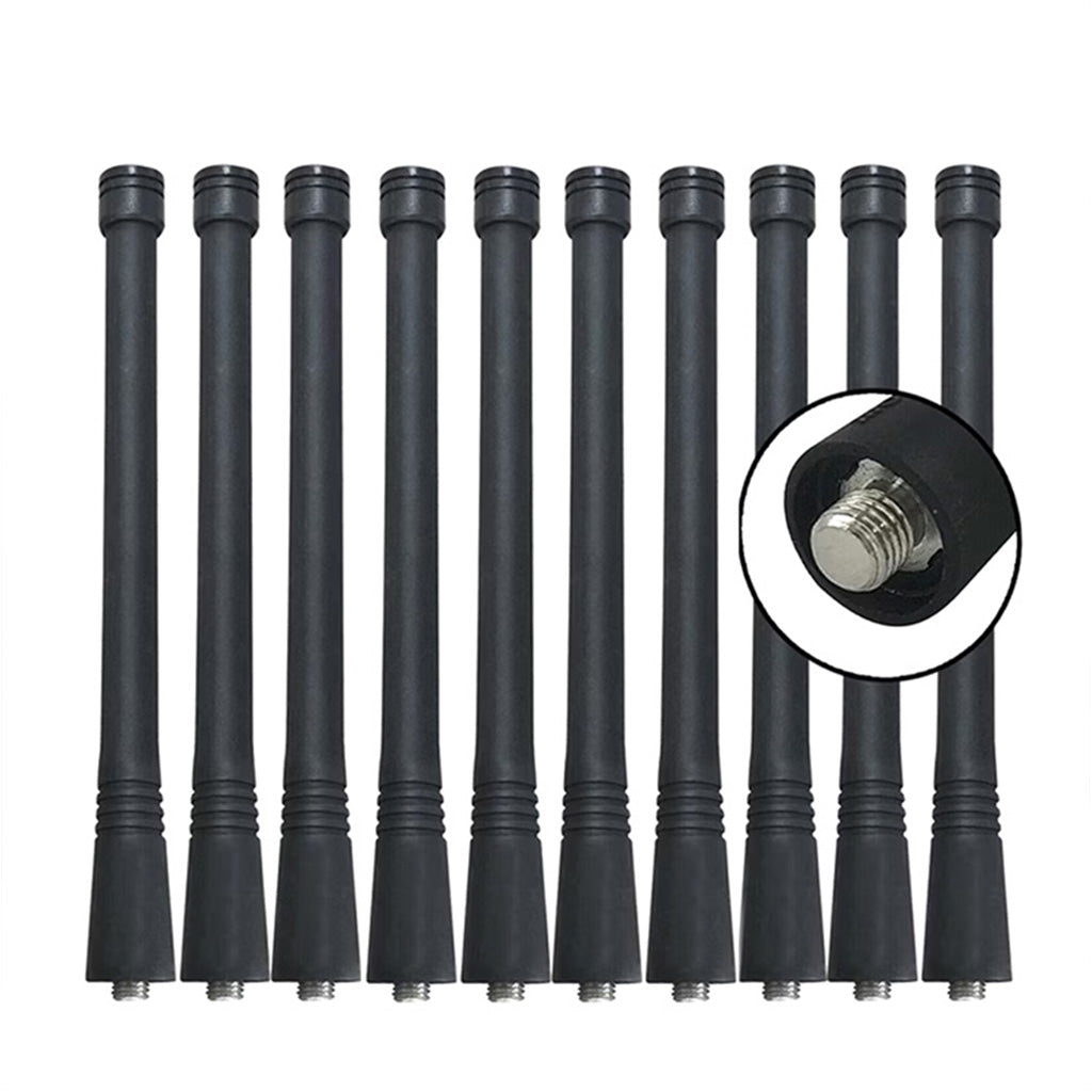 Antena de radio Motorola CP040 NAD6502 VHF helicoidal flexible de goma