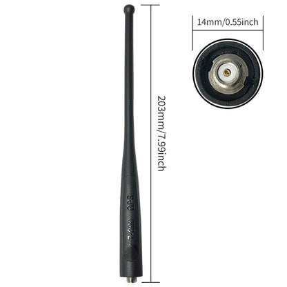 Antenas de comunicación NAF5085 de suministro a granel compatibles con radios portátiles Motorola APX2000