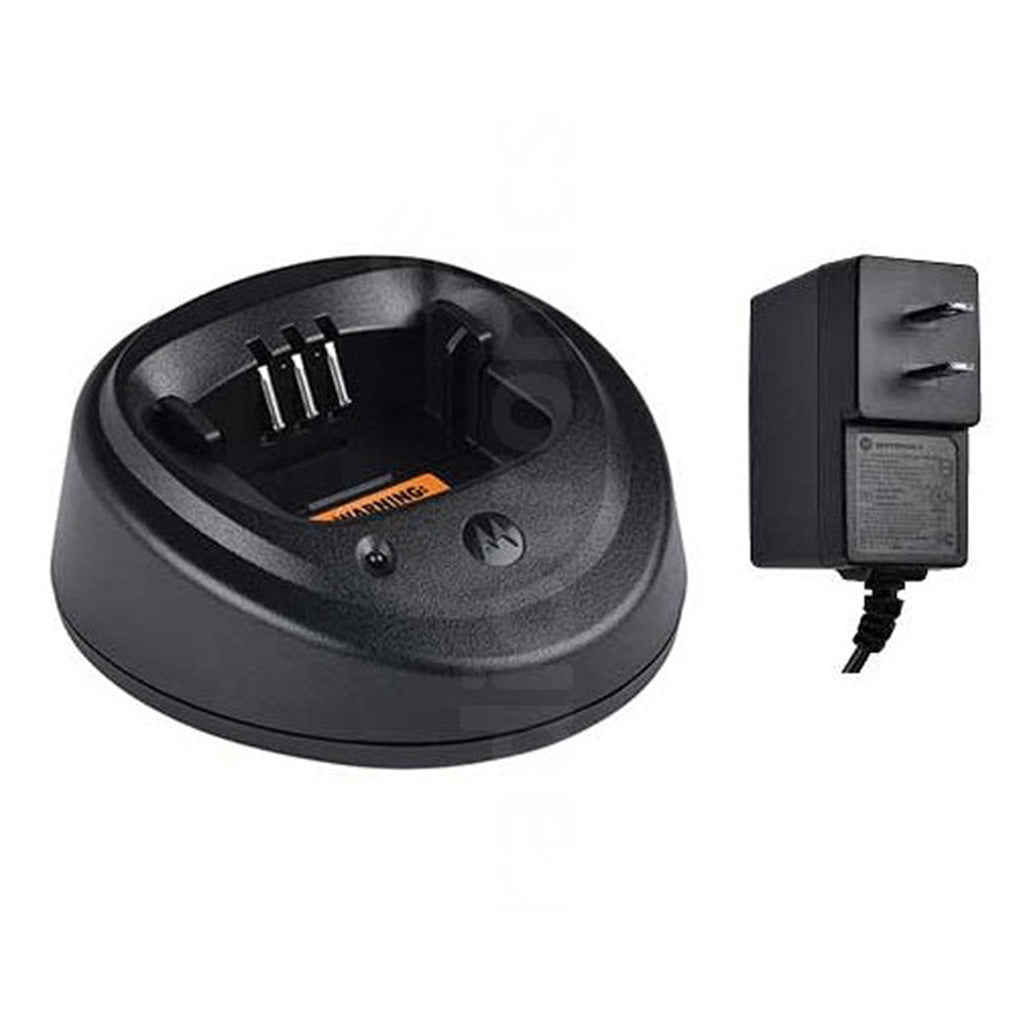 Cargadores de radio Motorola CP200, base de cargador de escritorio PMLN5193, suministro del fabricante para soluciones de energía de walkie-talkie comerciales profesionales