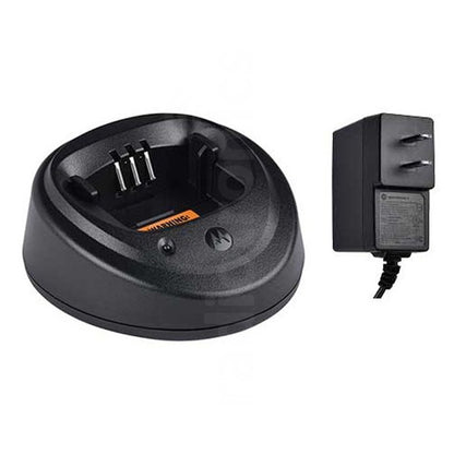 Cargadores de radio Motorola CP200, base de cargador de escritorio PMLN5193, suministro del fabricante para soluciones de energía de walkie-talkie comerciales profesionales
