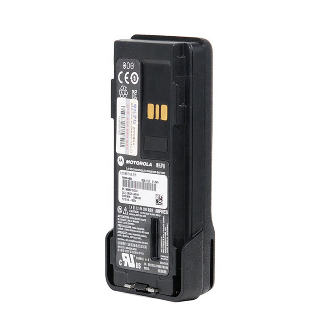 Batería de iones de litio Motorola PMNN4489 para radio bidireccional, suministro directo de fábrica para equipos de comunicación de emergencia y seguridad pública APX900