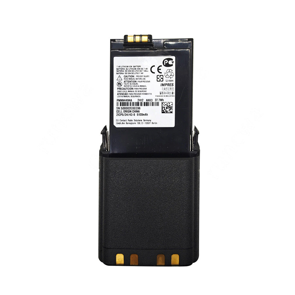 Radio numérique bidirectionnelle portable Motorola APX 6000 pour la communication des forces de l'ordre et de la sécurité publique