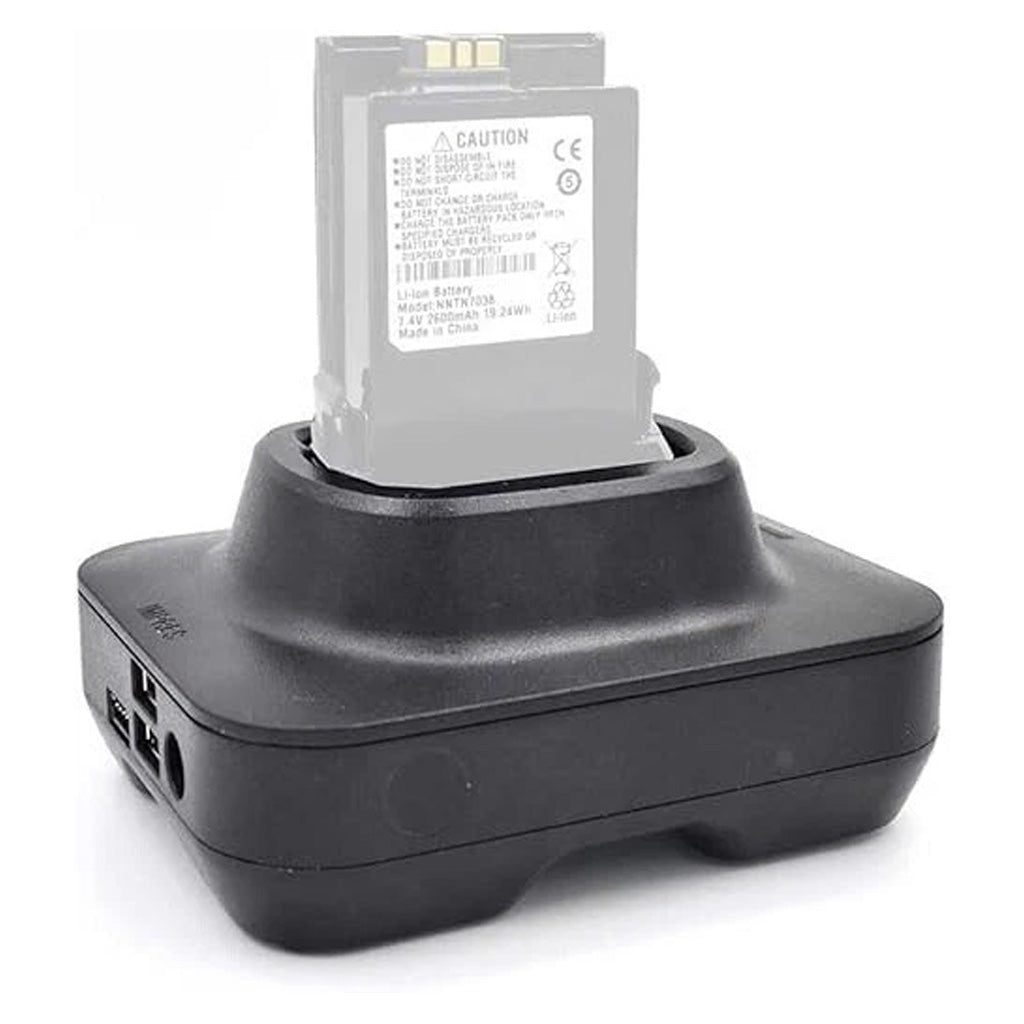 Cargador de radio Motorola APX 8000 NNTN8860 para soluciones de carga de dispositivos de comunicación de seguridad pública de misión crítica