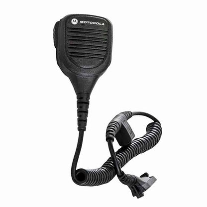 Micrófono de hombro Motorola APX8000 PMMN4084 con cancelación de ruido omnidireccional para radio bidireccional