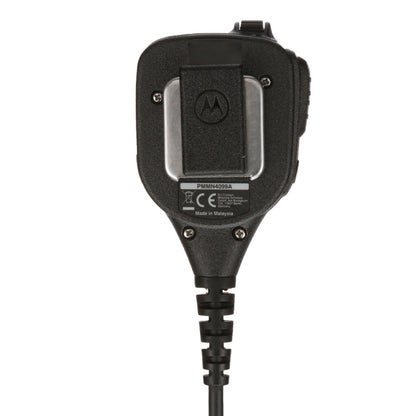 Micrófono de hombro Motorola APX2000 con altavoz remoto PMMN4099 Impres con cancelación de ruido Suministro directo de fábrica para fuerzas del orden y seguridad pública críticas