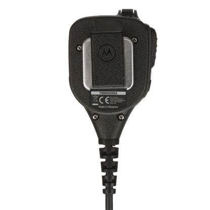 Micrófono remoto con altavoz Motorola APX900 PMMN4099 Impres con cancelación de ruido, micrófono de hombro, suministro directo de fábrica para respuesta táctica de emergencia y seguridad pública