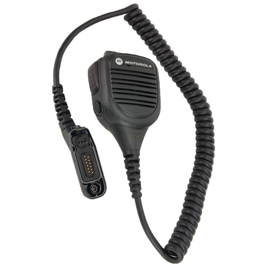 Micrófono remoto con altavoz Motorola APX900 PMMN4099 Impres con cancelación de ruido, micrófono de hombro, suministro directo de fábrica para respuesta táctica de emergencia y seguridad pública
