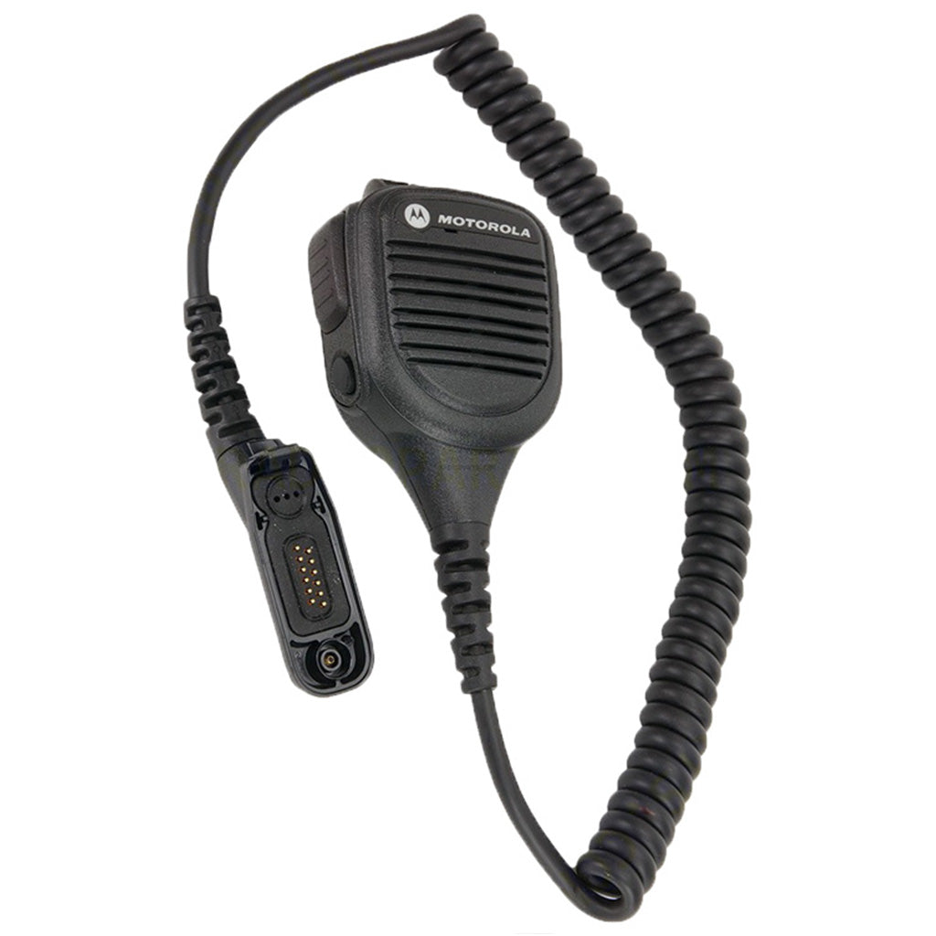 Micrófono de hombro Motorola APX2000 con altavoz remoto PMMN4099 Impres con cancelación de ruido Suministro directo de fábrica para fuerzas del orden y seguridad pública críticas